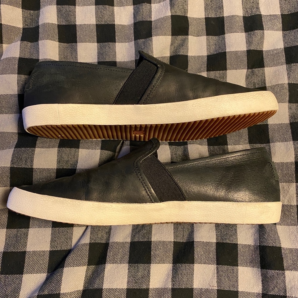 Frye low top leather slip ons